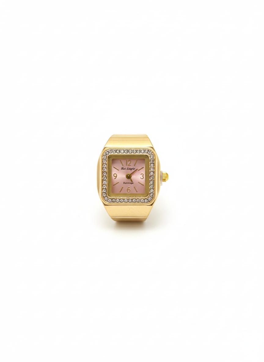 Golden Clock ring I