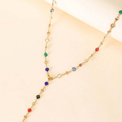 Bling ring chain