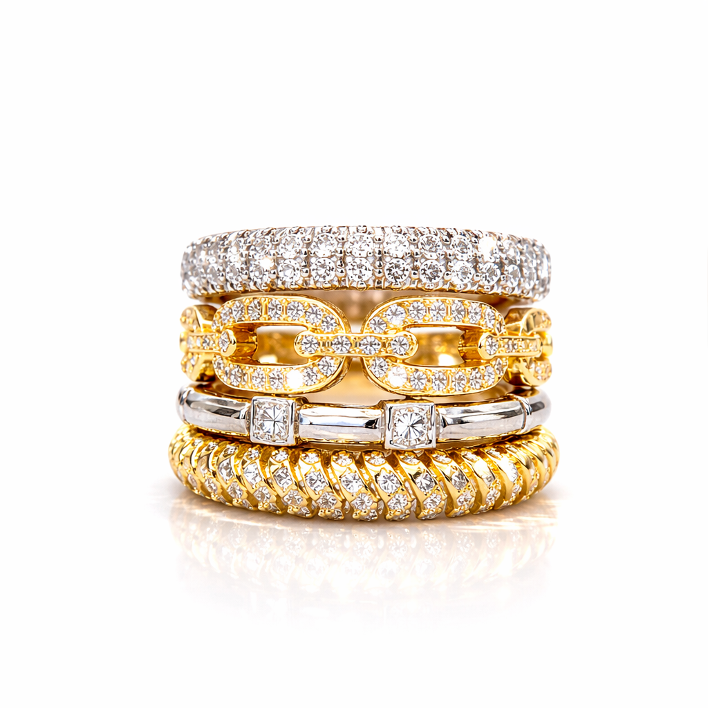 Lumière Stack Ring