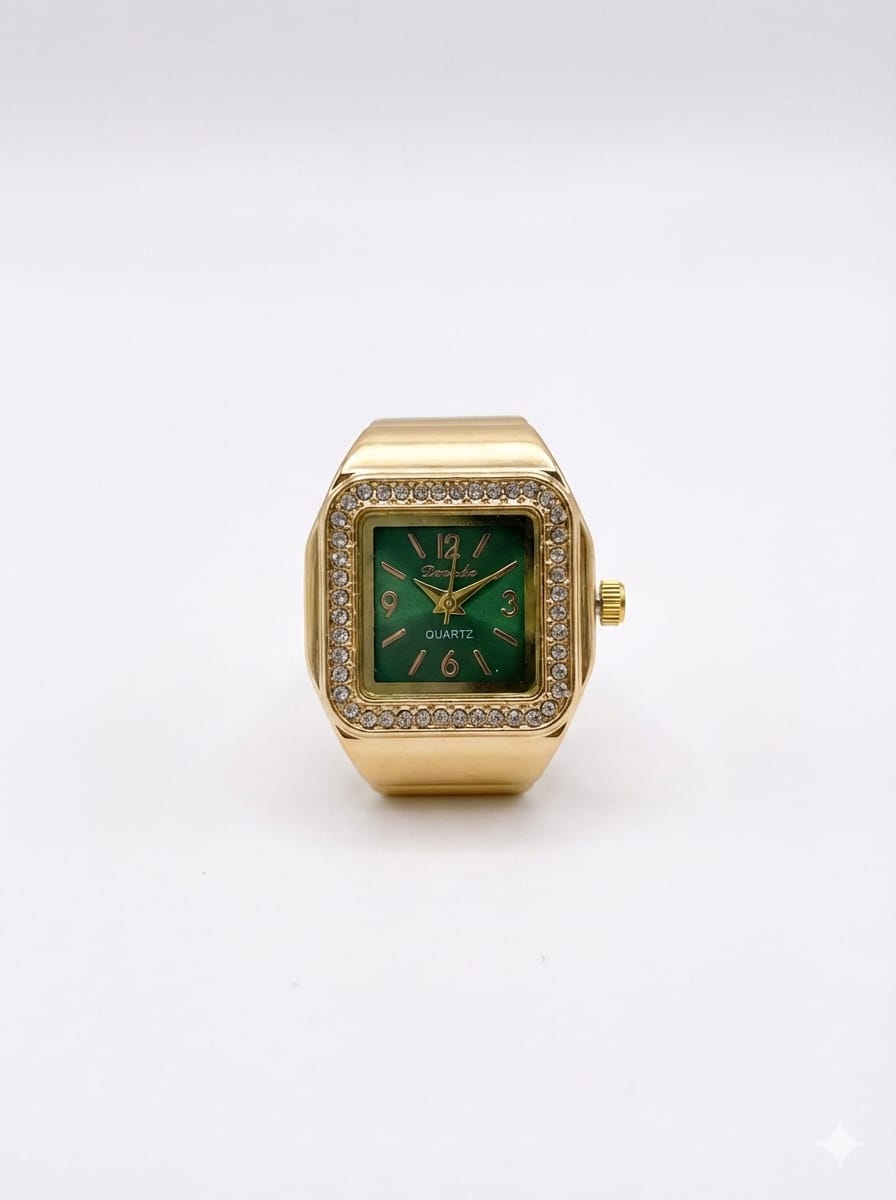 Golden Clock ring I