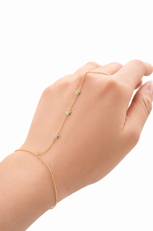 Starry hand chain