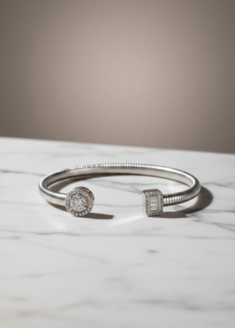 Meridian cuff _18k gold plated