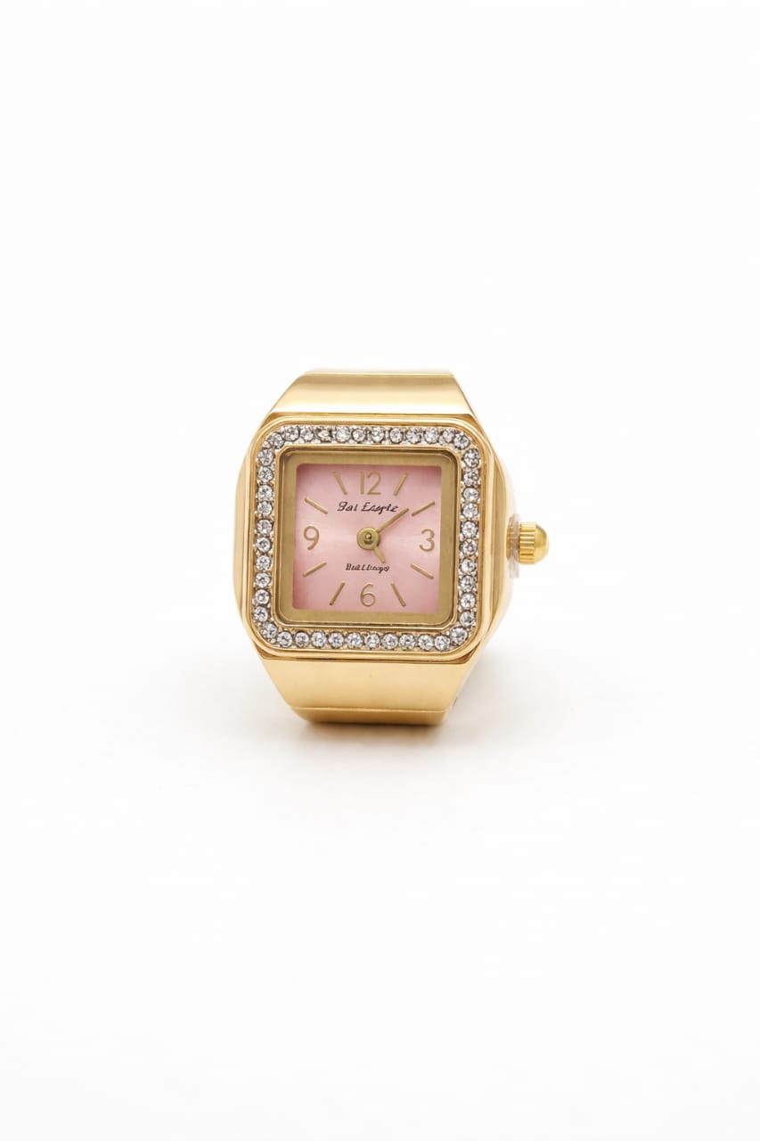 Golden Clock ring I
