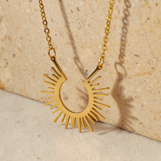 Sun shine in a necklace