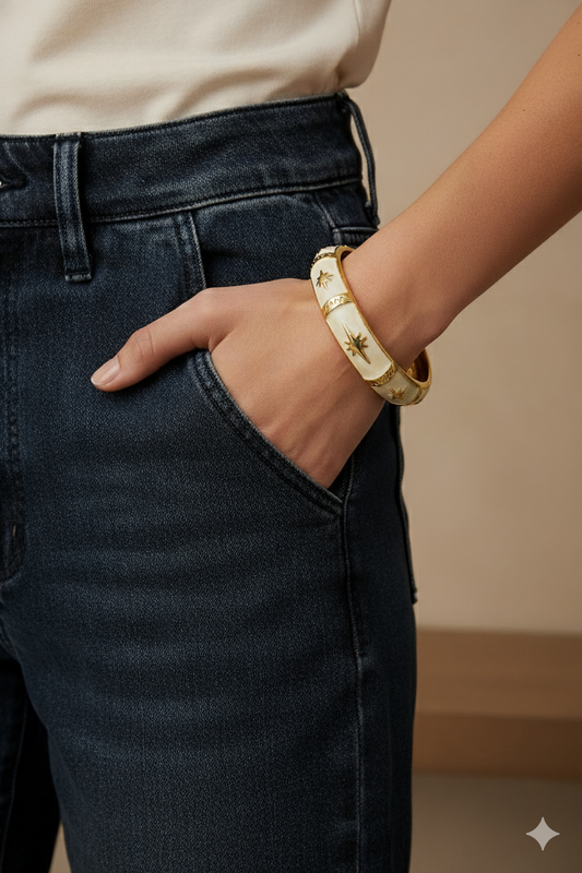 Celeste chunky bangle