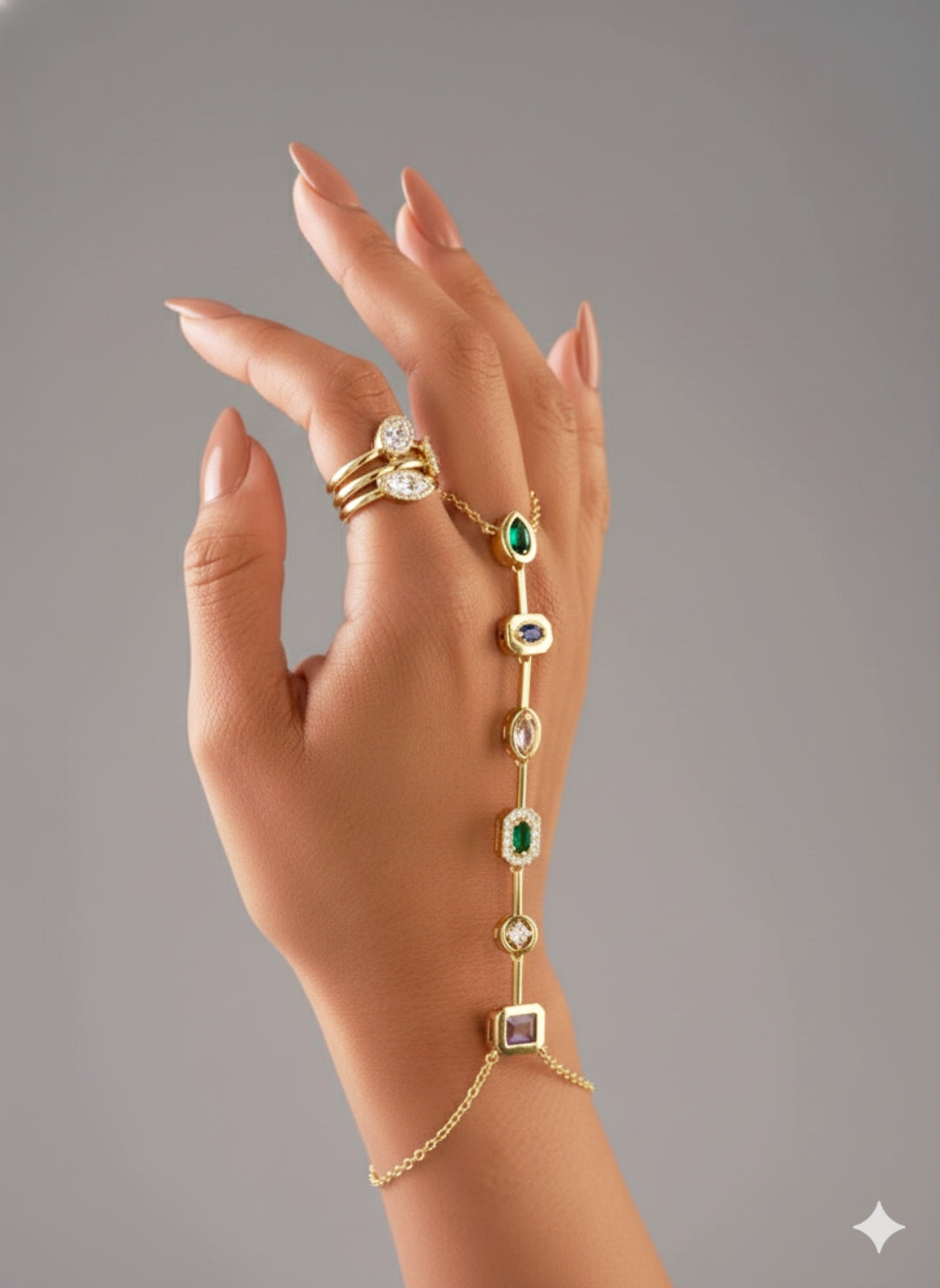 The Empress hand chain