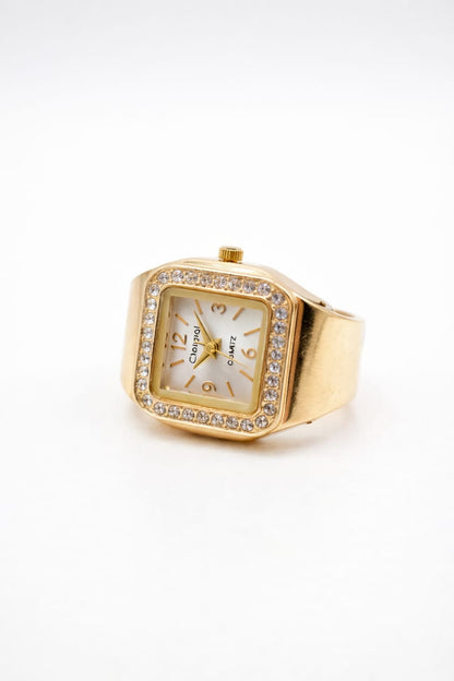 Golden Clock ring I