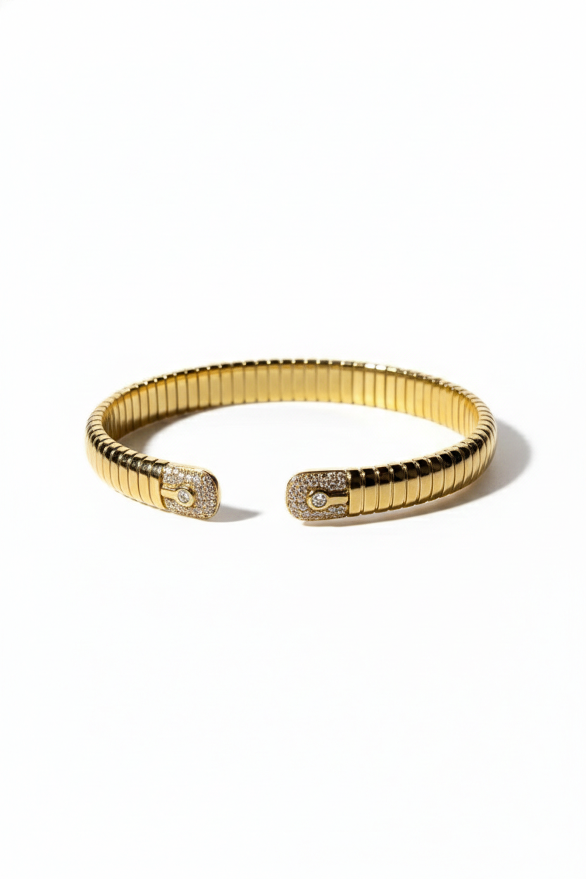 Aurelian cuff _18k gold plated