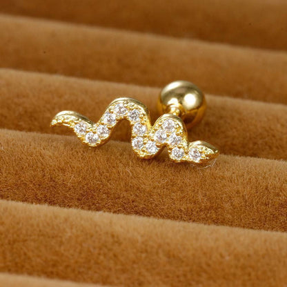 Statement Snake BB piercing
