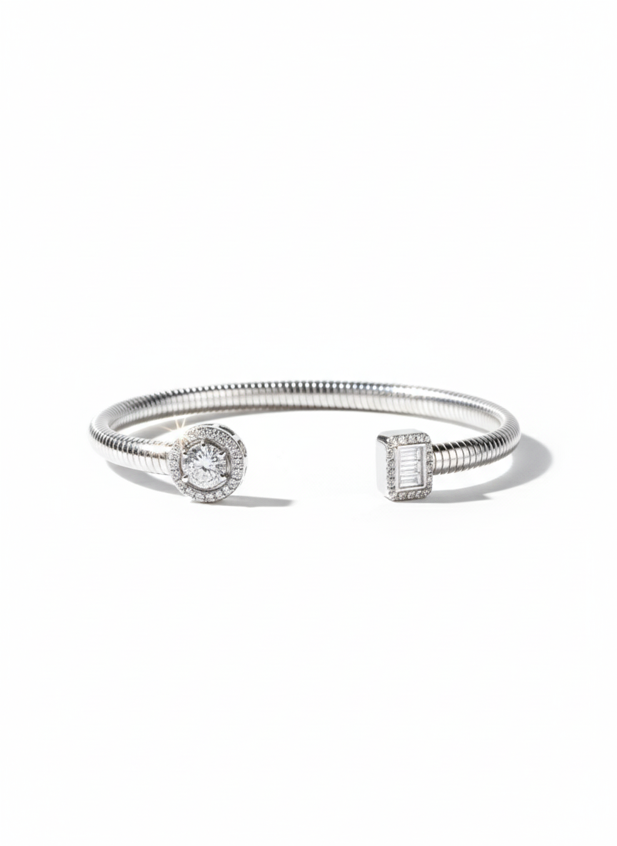 Meridian cuff _18k gold plated