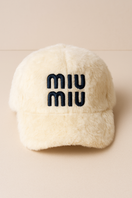 The miumiu fur cap