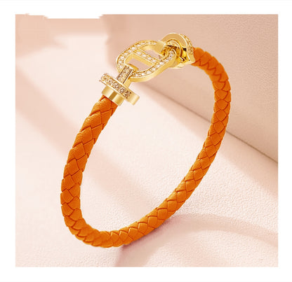 Bling knot barcelet