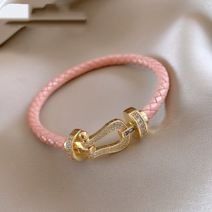 Bling knot barcelet