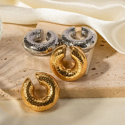 Textured ear cuff