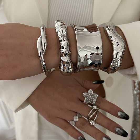 Bold chunky bangle