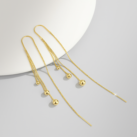 Lariat earrings