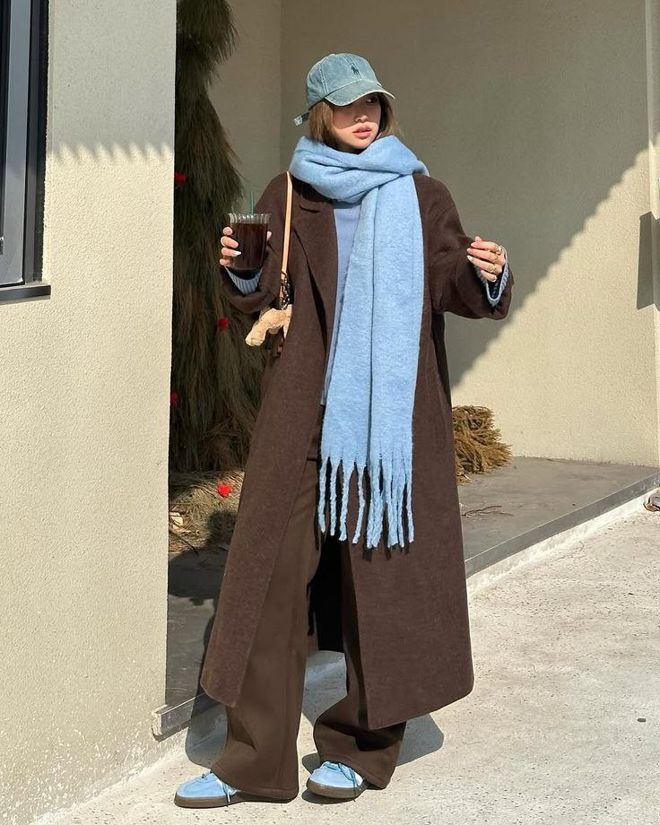 Statement winter shawls