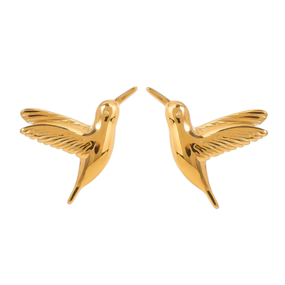 Cute bird earrings