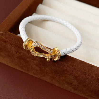 Bling knot barcelet