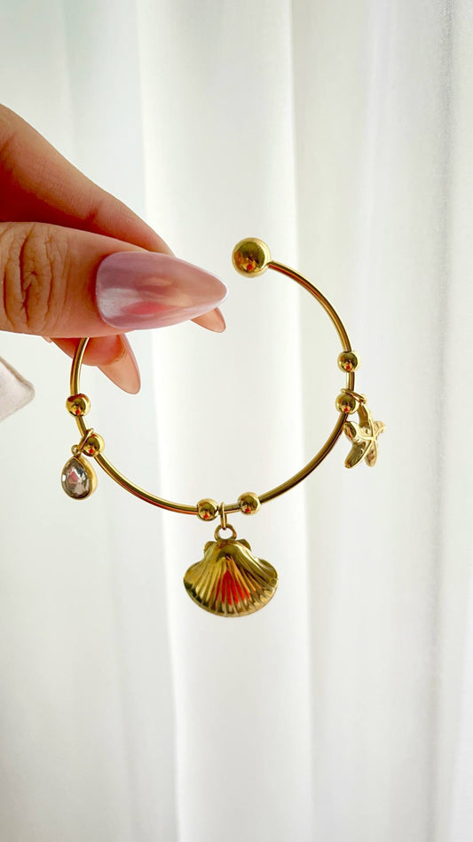 Ocean charm bracelet