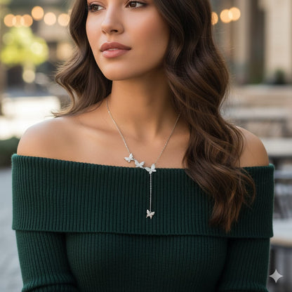Lariat necklace