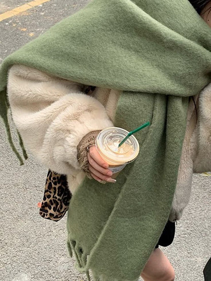 Statement winter shawls