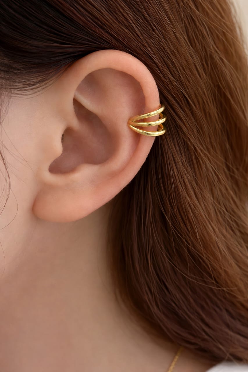Trio ear cuff